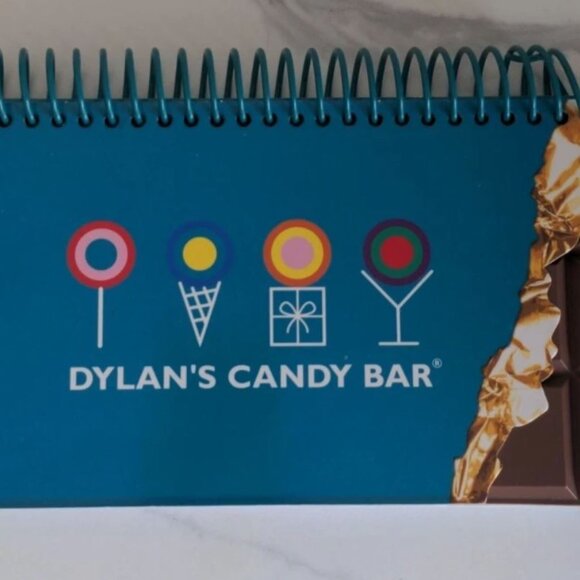 DYLAN'S CANDY BAR Lined Spiral Chocolate Bar Notebook Journal 10.5 X 4.5 - Picture 3 of 6